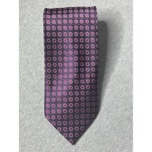 Valentino Men's Neck Tie Pink Purple Blue 58 x 3.5"